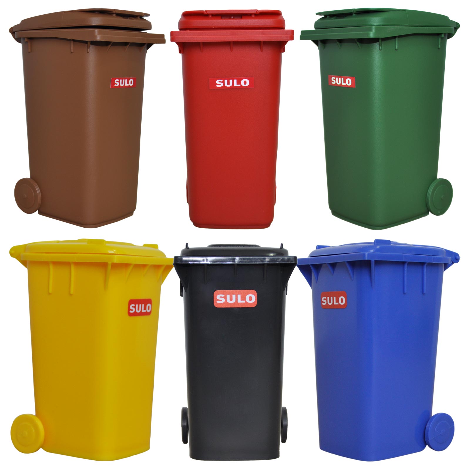 Mini Mülltonnen und Mini Müllcontainer von SULO®