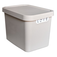 Aufbewahrungsbox mit Stülpdeckel 12,5 Liter Aufbewahrungsbox mit Stülpdeckel 12,5 Liter