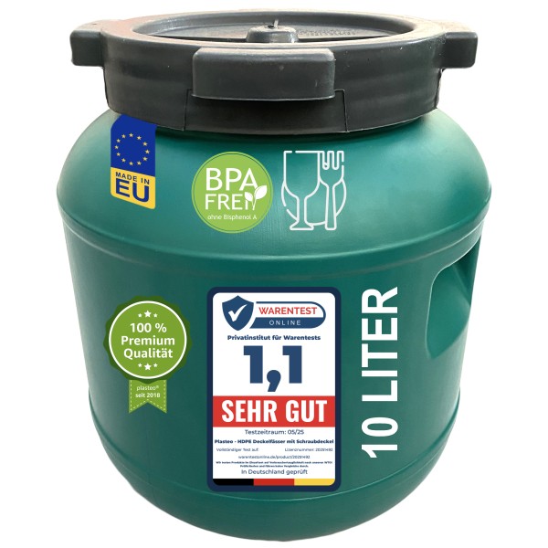 10 Liter Schraubdeckelfass