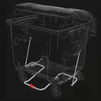 SULO Deckelöffnungsgestänge für MGB 660/1100 SULO Deckelöffnungsgestänge für MGB 660/1100