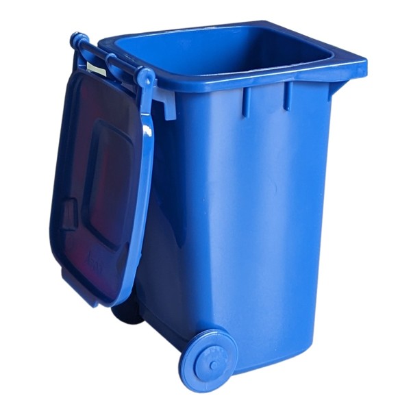 WEBER Miniaturmülltonne MGB240 Blau
